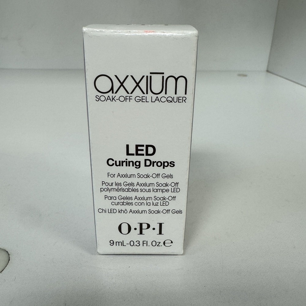 OPI AXXIUM LED Curing Drops for Soak Off Gel - 9mL